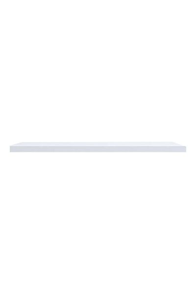 micasa رف خشبي عائم مستطيل الشكل بتصميم أنيق وعصري، مثبت على الحائط، مقاس 120 × 30 سم