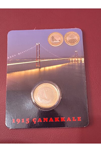 Çanakale Hatıra para seti  Özel Tasarım kit içinde