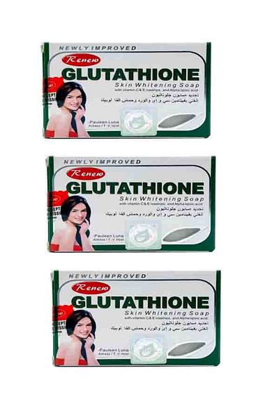 Renew Renu Glutathione Soap 135g * 3 pieces