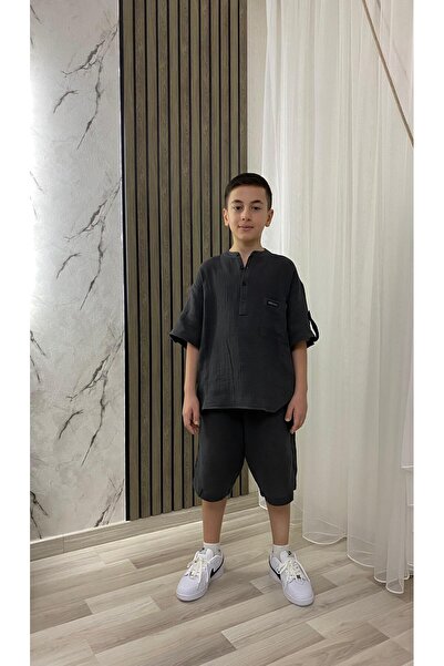 HN HNT TEKSTİL Muslin Boy's Set