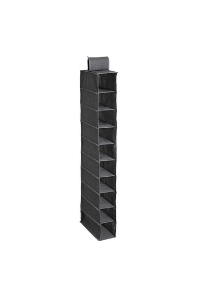 Five Simply Smart 10-Compartment Hanging Shoe Storage Rack