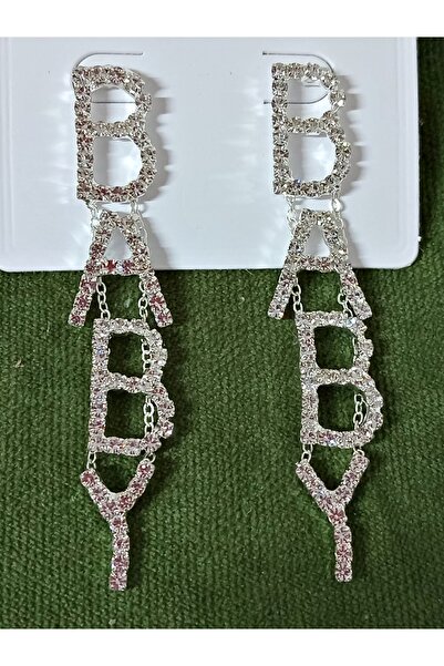 mos&more Baby Design Zircon Stone Design Women's Earrings