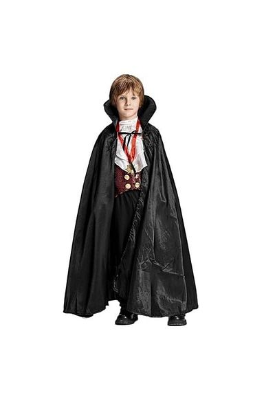 Ikali Ikali children's vampire costume, polyester, multicolor, 4 pieces