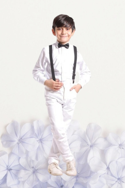 Nacar Erkek Çocuk 23 Nisan Gösteri Kıyafeti Pantolon Uzun Kol Gömlek Papyon T...