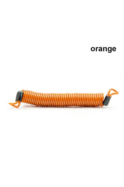 Choice orange 2.5m Safety Disc Brake Helmet Wire Bicycle Lock Rope Anti-theft Security Reminder Motorcycle