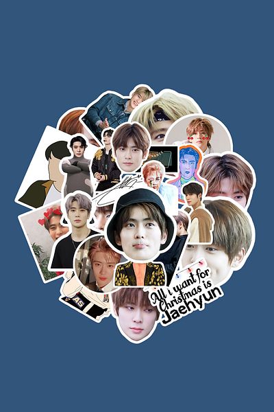 dadi ramba Jaehyun (Nct) Sticker Pack - Bullet Journal - Agenda - Planner - Notebook - Laptop Sticker Decal