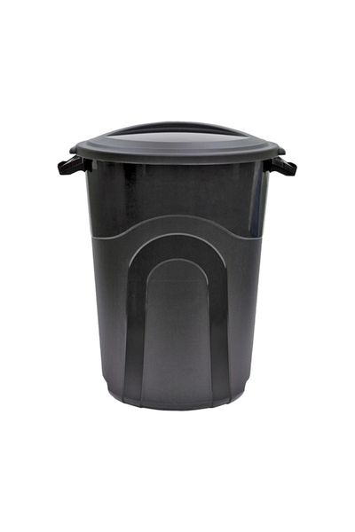 United Solutions Snap-On Lid Round Trash Can 121 Liter