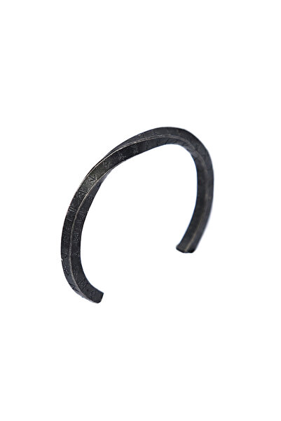 Choice سوار موبيوس بتصميم عتيق من الفولاذ المقاوم للصدأ مقاس 65 مم على شكل حر...