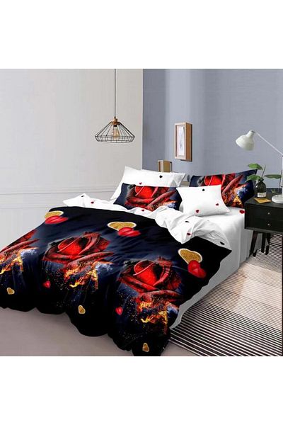 Pucioasa Double bed linen 4 pieces ELVO 2112