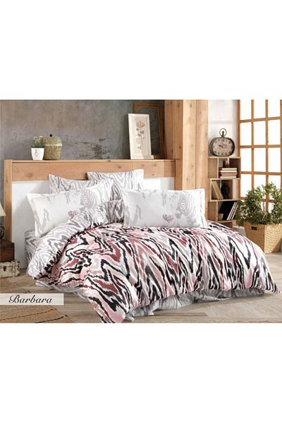 Hobby home collection Lenjerie de pat poplin pecale, Hobby home collection, Barbara - Dusty Rose