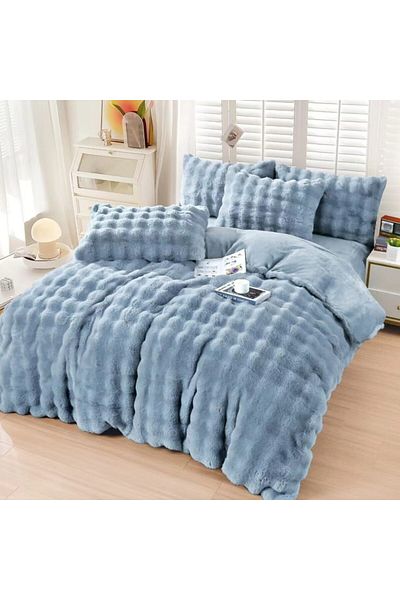 Pucioasa Cocolino Spot bed linen, blue