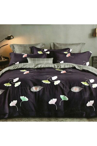 Pucioasa 6-piece fine double bed linen, Frunzulite (FN170)
