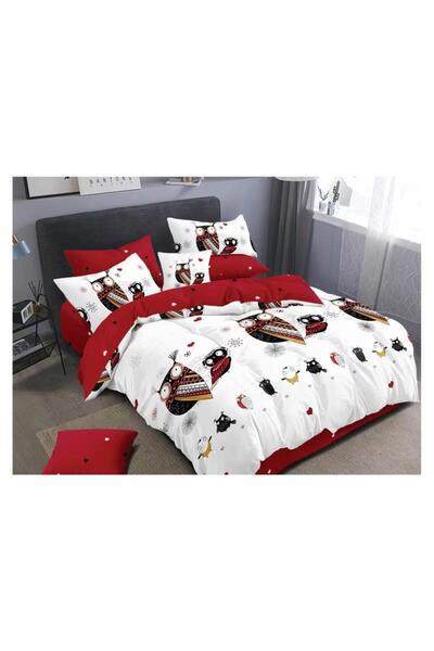 Pucioasa Lenjerie de pat dublu finet cu 6 piese, cod FN139