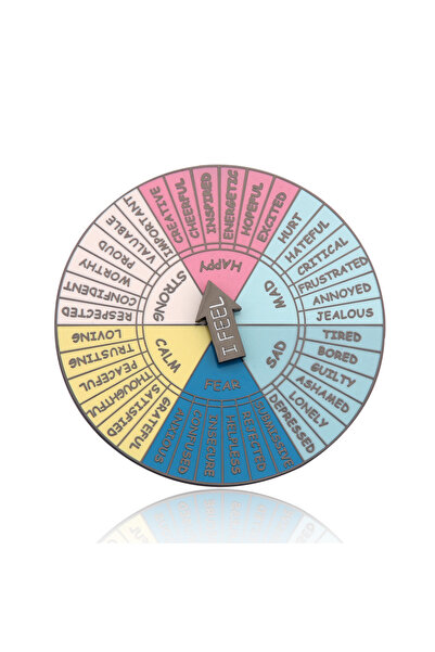 Choice دبوس مينا جديد على شكل بوصلة دوارة بلون أصفر فاتح مع عجلة ألوان قابلة ...