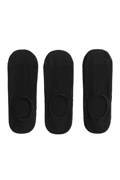 Oysho 3 Pairs of Invisible Sports Socks of Polyamide Mixed Medium Cut