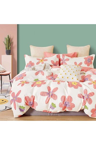Pucioasa 100% cotton percale bed linen, 6 pieces, Pucioasa, PRC86