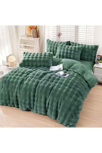 Pucioasa Cocolino Spot bed linen, green