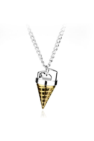 choice2 black Anime Tengen Toppa Gurren Lagann Keychain Core Drill Pendant Ke...