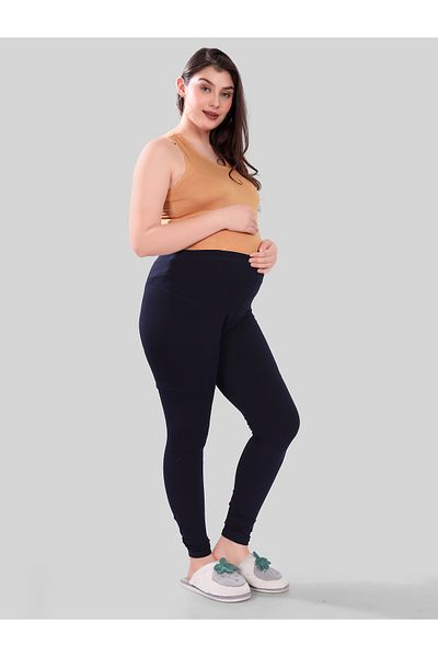 Tummy Pack of 2 Viscose Solid High Waist Maternity Leggings