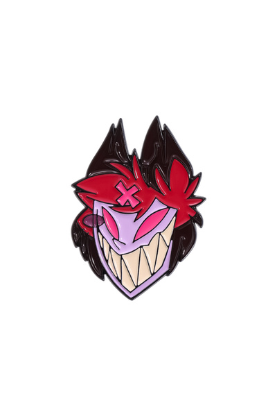 Choice دبابيس مينا الشيطان من QHXZ1388، دبابيس مخصصة على طراز البانك القوطي، شارات ياقة السترة، مجوهرات الرسوم المتحركة الكرتونية G