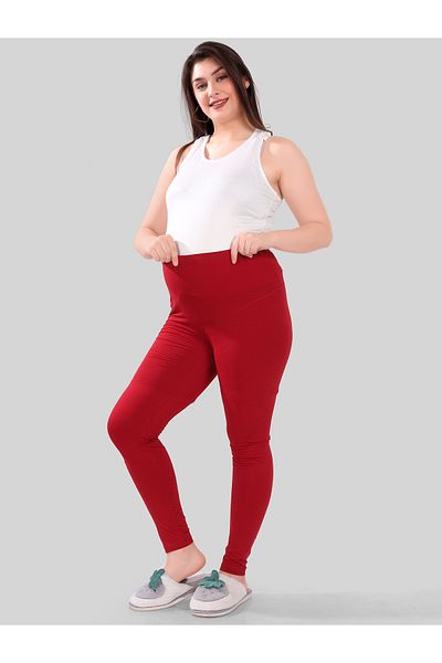 Tummy Viscose Solid High Waist Maternity Leggings