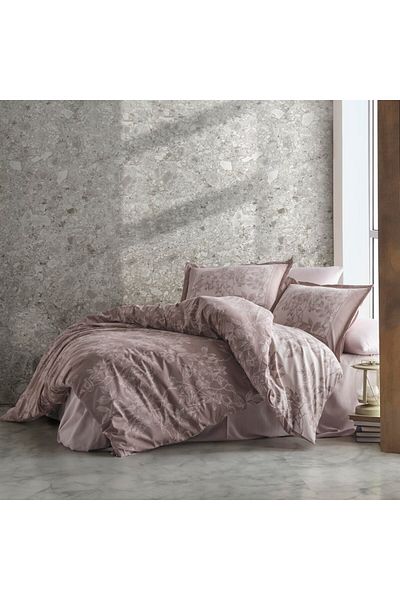 Pucioasa Luxury satin double bed linen, Harissa