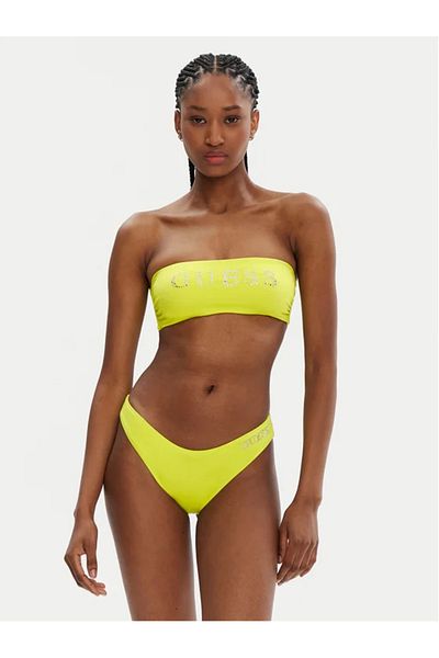 Guess Jeans Women's green bikini top ly00k Guess jeans