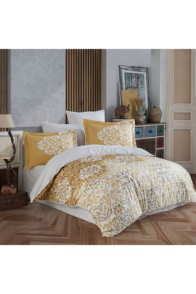 Hobby home collection Lenjerie de pat poplin percale, Hobby home collection, Serenity Gold