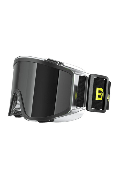 PERİBOİA Work Safety Goggles Compatible Chemical Black Dust Work Silicone Protect Anti-Fog Glasses Ce