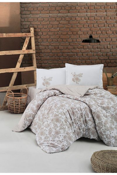 Pucioasa 100% cotton bed linen ranforce, Pucioasa, Raven V1