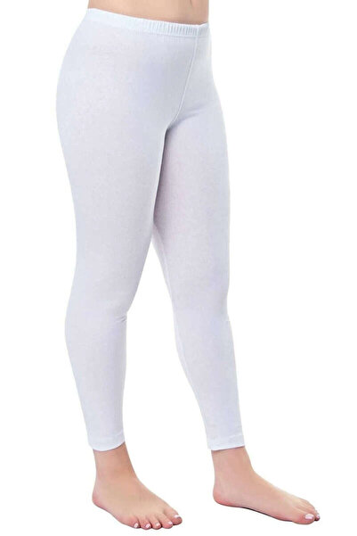 Tutku Elit Colanți lungi Tutku 2101 Elite White - Pachet de 3