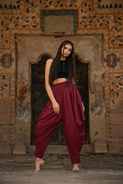 KLEA OFFICIAL LORA ŞALVAR-ŞİLE BEZİ PANTOLON