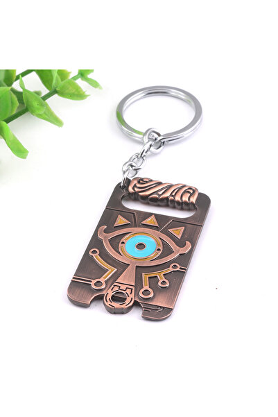 Choice K00281-02 لعبة زيلدا سلسلة مفاتيح درع هيليان بريث أوف ذا وايلد عين شيخة قناع ماجورا سيف تريف