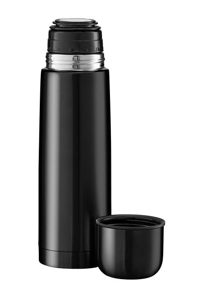 Ambition Stainless steel thermos 500ml, black, Royal