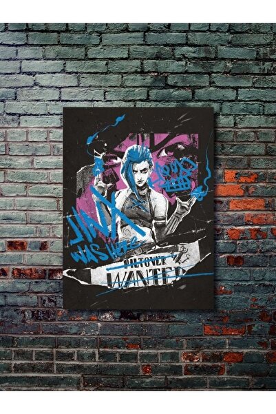 ZNC Jinx - Oyun Posterleri, Özel Tasarım Kağıt Poster