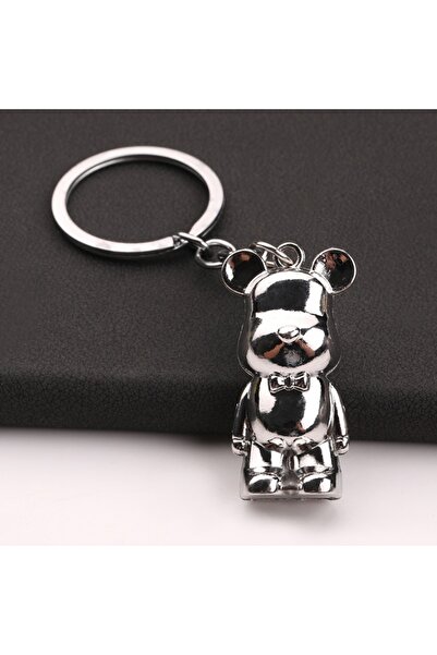 Choice 3 سلسلة مفاتيح جديدة مبتكرة على شكل دب عنيف من سبائك الزنك للرجال والن...