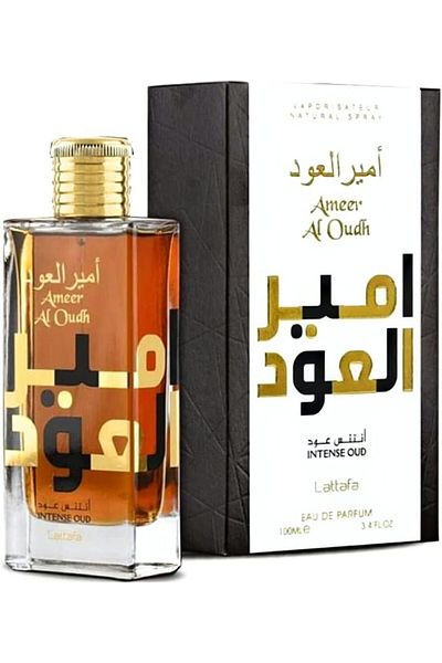 lattafa Ameer Al Oudh Intense Oud Eau De Parfum for Men, 100 Ml