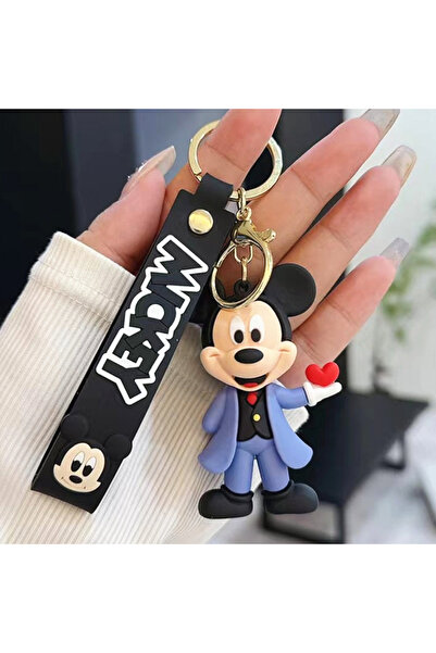 Choice WJ314B6 Anime Disney Keychain Wholesale Mickey Mouse Minnie Lilo & Sti...