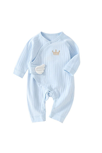 nannie Salopeta Crown Boys Blue - 0-3 luni