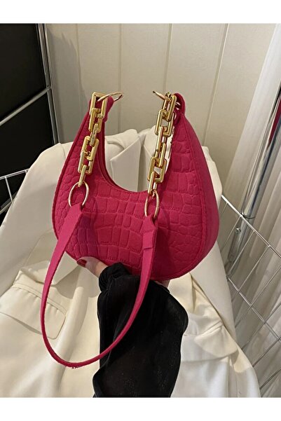 Choice 2023 New Fashion Chain Personality Trend Single Underarm Crescent Moon...