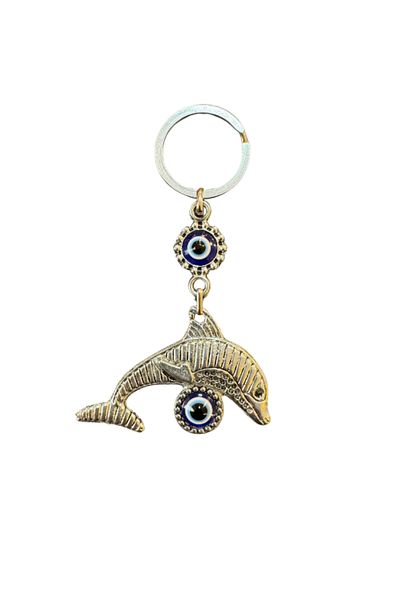 GRANDSTORE Dolphin Figure Zamak Casting Unbreakable Gift Keychain