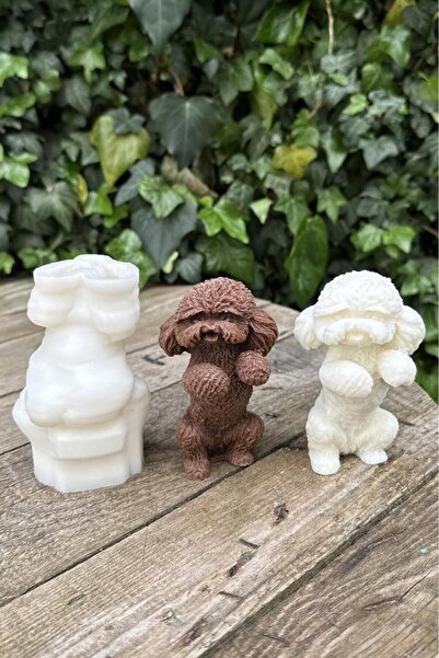 rufus concept Shih Tzu Köpek Silikon Mum Kalıbı