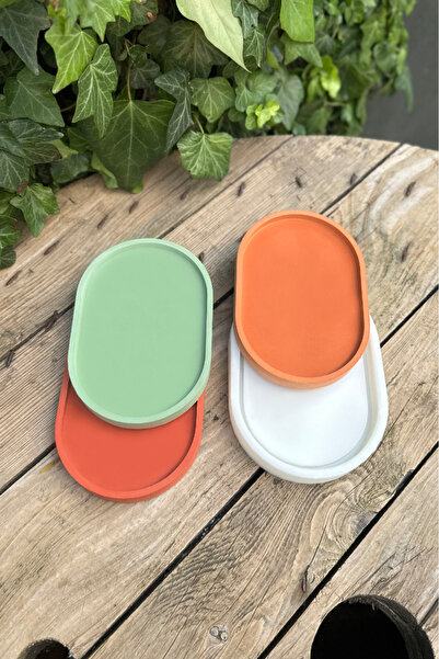 rufus concept Elips Şekilli Tepsi Kalıbı (105MMX150MMX17MM) (SİLİKON) ( 1 Adet )