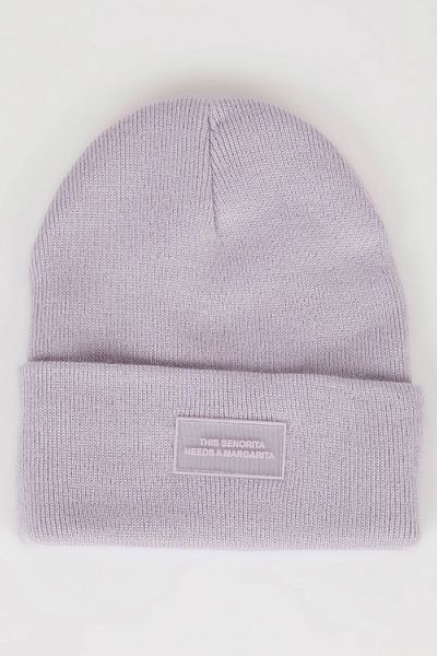 DeFacto Women's Woven Labeled Knitwear Beret R7496Az24Wn
