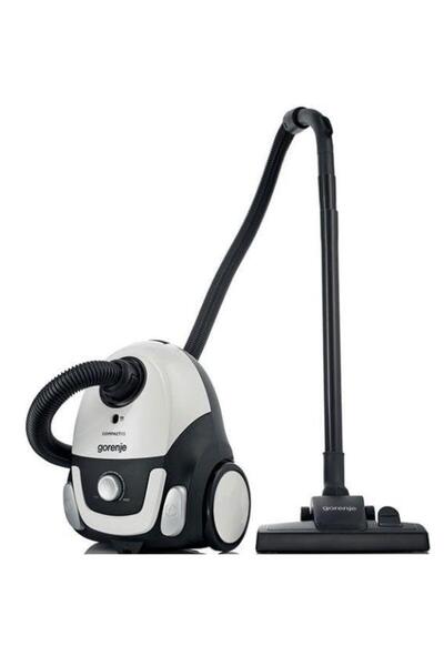 Gorenje Aspirator cu sac Gorenje VCEA11CXWII, 750 W, 2 l (Alb/Negru)