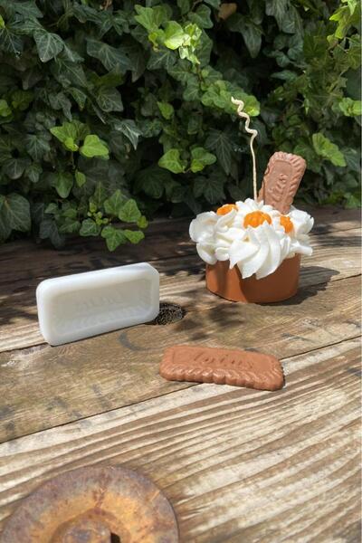 rufus concept Lotus Bisküvi Mum Kalıbı ( Silikon ) 1 Adet