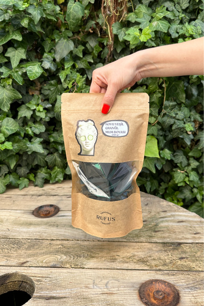 rufus concept Koyu Yeşil Granül Mum Boyası 250gr