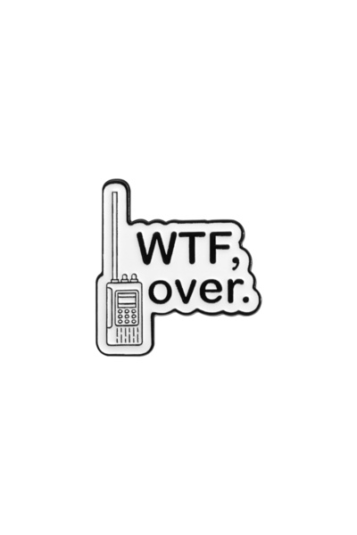 Choice Style 4 Chemical Element 74 Enamel Pins I Whisper WTF To Myself At Lea...