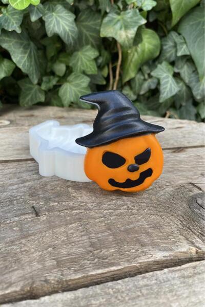 rufus concept Şapkalı Balkabağı Mum Kalıbı ( Silikon ) 1 Adet