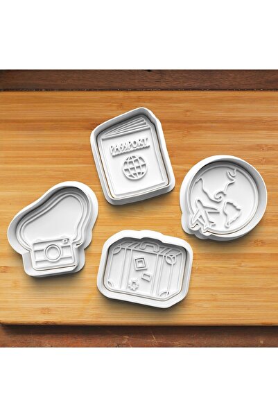 Hobist قالب بسكويت الرحلات الخارجية وقالب عجينة السكر